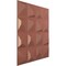 Ekena Millwork 19 5/8in. W x 19 5/8in. H Tristan EnduraWall Decorative 3D Wall Panel Covers 2.67 Sq. Ft. WP20X20TNFCP - alternate 4